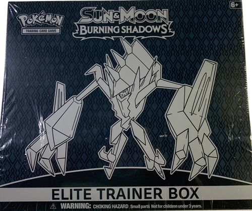 Sun & Moon SM3 Burning Shadows Elite Trainer Box Pokemon