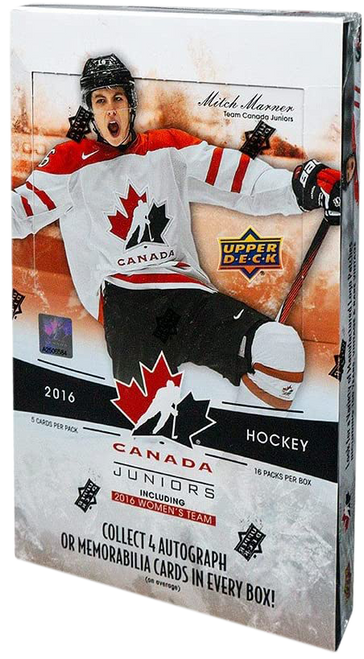 2016-17 Upper Deck Team Canada Juniors Hockey