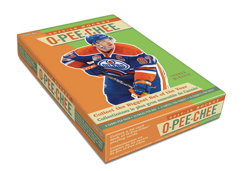 2017-18 Upper Deck O Pee Chee Hockey Hobby Box
