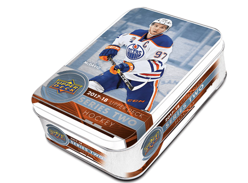 2017-18 Upper Deck Series 2 Hockey Tin Box