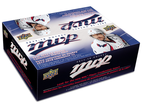 2017-18 Upper Deck MVP Hockey Retail Box