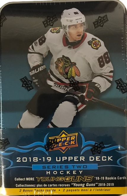2018-19 Upper Deck Series 2 Hockey Tin Box
