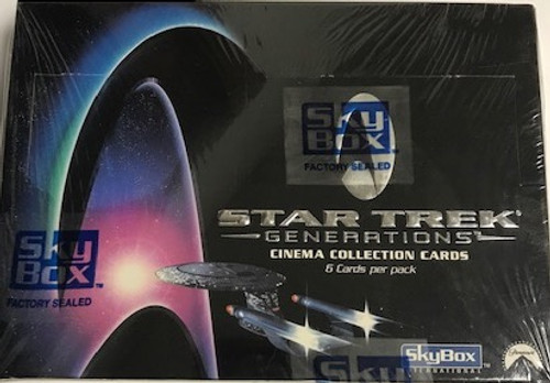 1995 Skybox Star Trek Generations Hobby Box