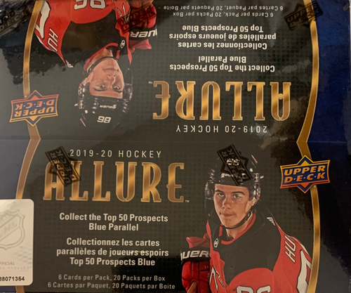 2019-20 Upper Deck Allure Hockey Retail Box