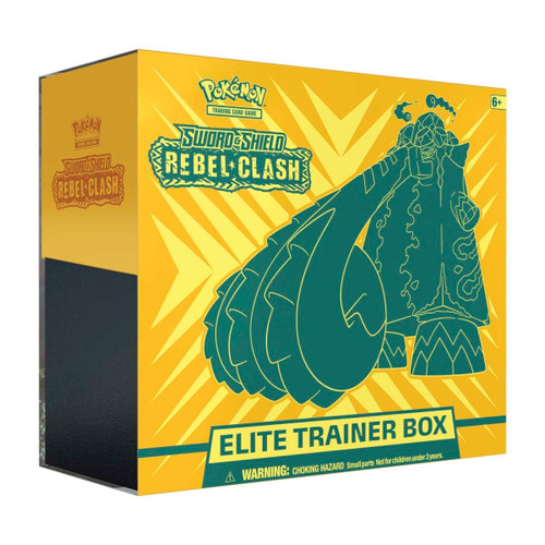 Pokémon Sword and Shield Rebel Clash Elite Trainer Box