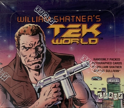 1993 Cardz William Shatners Tek World Trading Card Box
