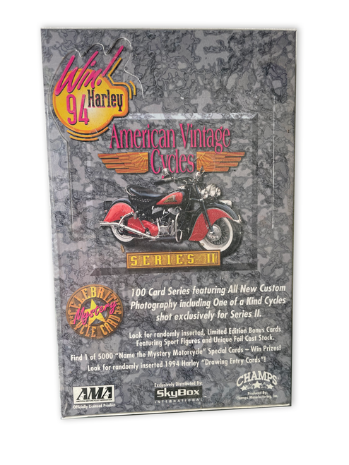 1994 Skybox American Vintage Cycles Series 2 Trading Card Box