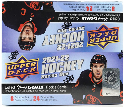 2021-22 Upper Deck Series 1 Hockey Retail Box