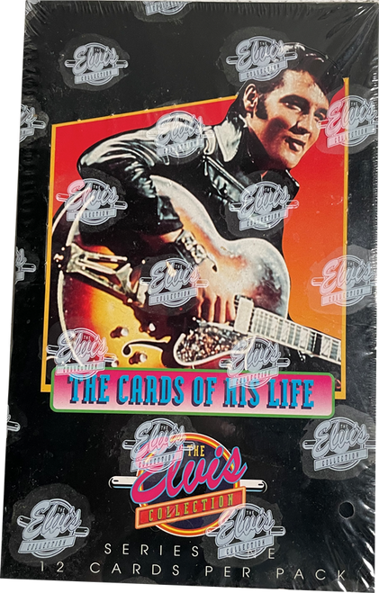 1992 The Elvis Collection The Cards Of His Life Series One Box