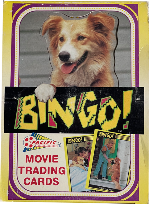 1991 Pacific Bingo Movie Trading Card Box