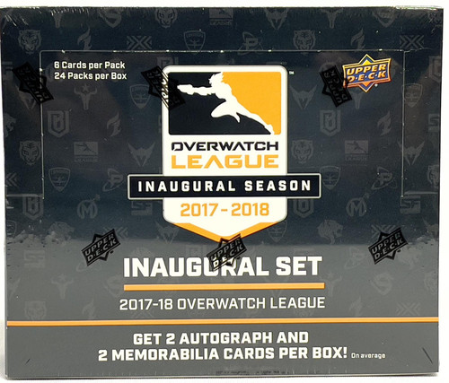 2017-18 Upper Deck Overwatch League Inaugural Season Hobby Box