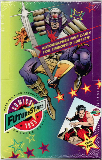 1993 Comics Future Stars Comic Trading Cards Premier Edition Box