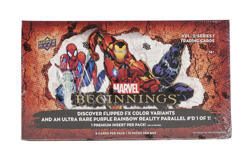 2022 Upper Deck Marvel Beginnings Volume 2 Series 1 Hobby Box