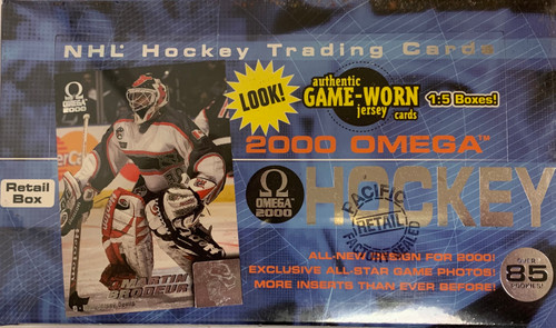 1999-00 Pacific Omega Hockey Retail Box