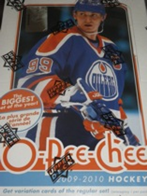 2009-10 Upper Deck O Pee Chee Hockey Hobby Box