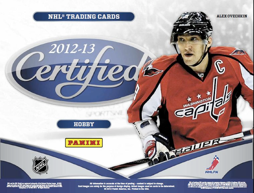 2012-13 Panini Certified (Hobby) Hockey