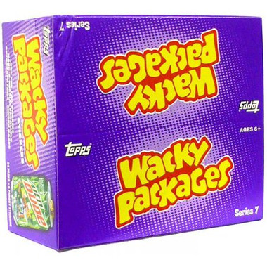 Wacky Packages 2007 Topps Serie 6 Komplettset – 80 Sammelaufkleber Mit Lustigen Parodien