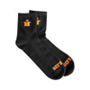 Scruffs Worker Lite Socks Black 3pk