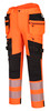 Portwest DX442 - DX4 Hi-Vis Detachable Holster Pocket Trousers With Full Stretch