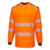 Portwest T185 - PW3 Hi-Vis Cotton Comfort T-Shirt L/S