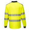 Portwest T184 - PW3 Hi-Vis Cotton Comfort Polo Shirt L/S
