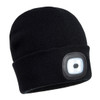 Portwest B028 - Rechargeable Twin LED Beanie