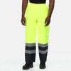 Hi-Vis Pro Overtrouser YELLOW LARGE **CLEARANCE**