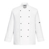 Portwest C834 - Chef Jacket WHITE XL **CLEARANCE**