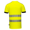 PW3 Hi-Vis Cotton Comfort T-Shirt Yellow 3XL **CLEARANCE**