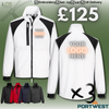 3x Portwest WX3 Eco Stretch Work Jacket With Embroidery
