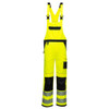 Portwest PW344 - PW3 Hi-Vis Bib and Brace YELLOW SMALL **CLEARANCE**