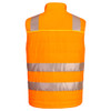 Portwest DX479 - DX4 Hi-Vis Hybrid Baffle Bodywarmer