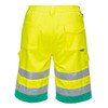 Portwest L043 - Hi-Vis Lightweight Polycotton Shorts