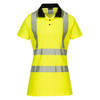 Portwest LW72 - Hi-Vis Women's Cotton Comfort Pro Polo Shirt S/S