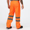 Hi-Vis Pro Packaway Trouser ORANGE XL **CLEARANCE**