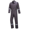 Portwest C814 - Iona Cotton Coverall GREY MEDIUM **CLEARANCE**