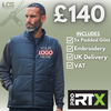 5x PRO RTX Bodywarmer with Embroidery