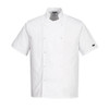 Portwest C733 - Cumbria Chefs Jacket WHITE MEDIUM**CLEARANCE**