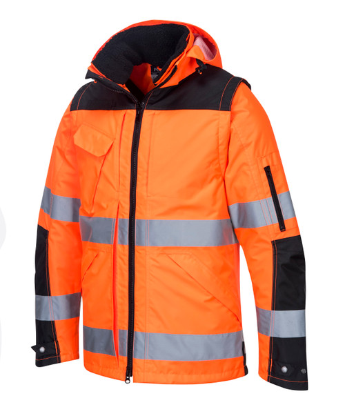 Portwest C469 - Hi-Vis 3-in-1 Contrast Winter Pro Jacket