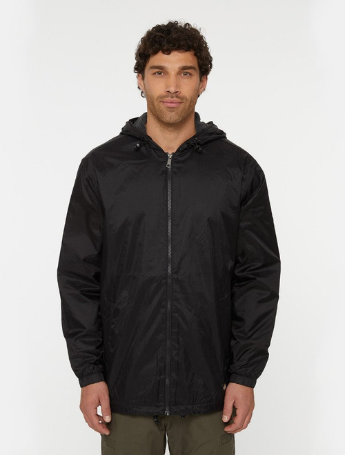 Dickies Nylon Hooded Fleece-Lined Jacket