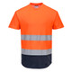 Portwest C395 - Hi-Vis Contrast Mesh Insert T-Shirt