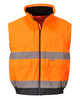 Portwest C468 - Hi-Vis 2-in-1 Contrast Bomber Jacket