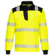 Portwest PW326 - PW3 Hi-Vis 1/4 Zip Sweatshirt