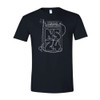 NS24 - Unisex Black "NAMM Amp" Soft Style Tee