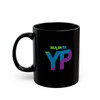 NAMM YP Logo  - Black 11oz. Ceramic C-Handle Mug