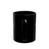 NAMM YP Logo  - Black 11oz. Ceramic C-Handle Mug