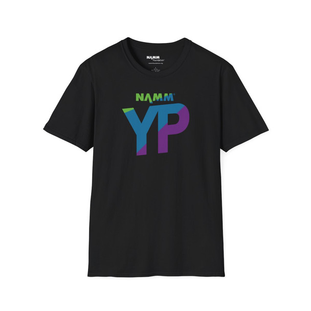 NAMM YP Logo - Unisex Black 100% Cotton T-Shirt