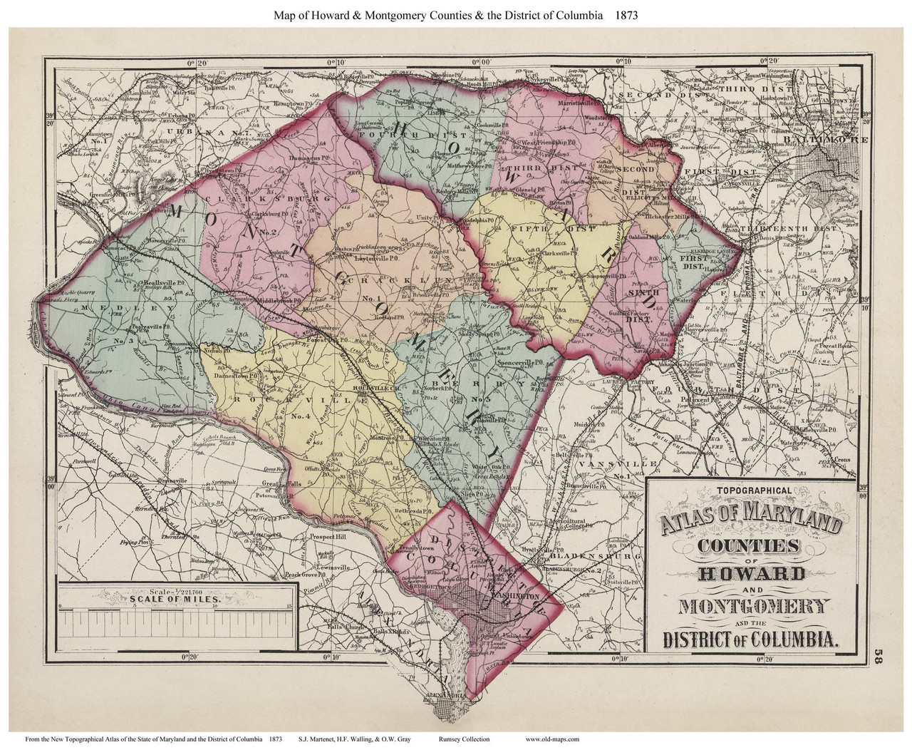 Montgomery County Map