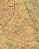 Glade, Kentucky 1876 Old Town Map Custom Print - Madison Co.