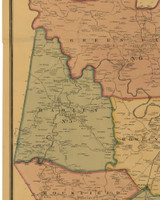 Hadley, Kentucky 1877 Old Town Map Custom Print - Warren Co.